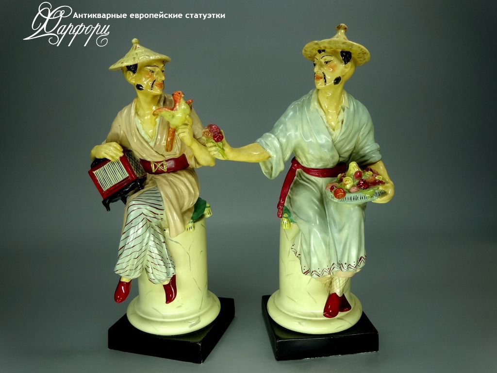 Купить фарфоровую статуэтку Royal Worcester Малабарцы